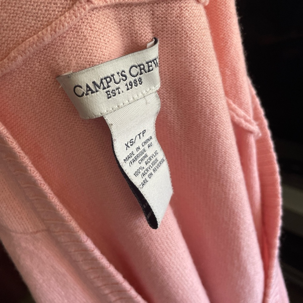 Y2K Women's Pink Hooded Sweater - Picture 3 of 3